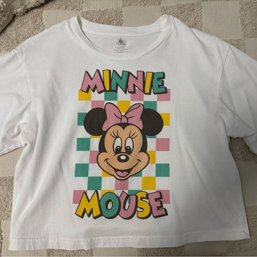 Disney Parks Minnie Mouse Graphic Boxy T-Shirt
